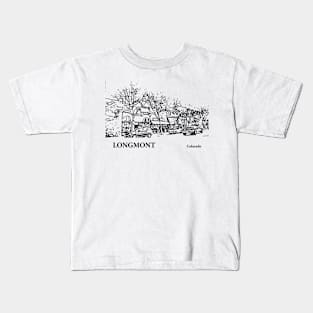 Longmont Colorado Kids T-Shirt